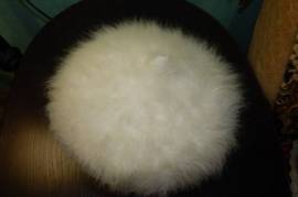 Шапка из меха кролика, женская размер 57-58