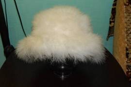 Шляпа из лебяжьего пуха, женская размер 57-58