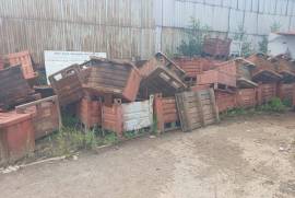 Тара, ящики, мульды, металлические 800х650х600мм