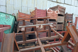 Тара, ящики, мульды, металлические 1200х800х800мм